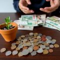 Bani, grafice, creștere, investiții, economii, succes financiar.